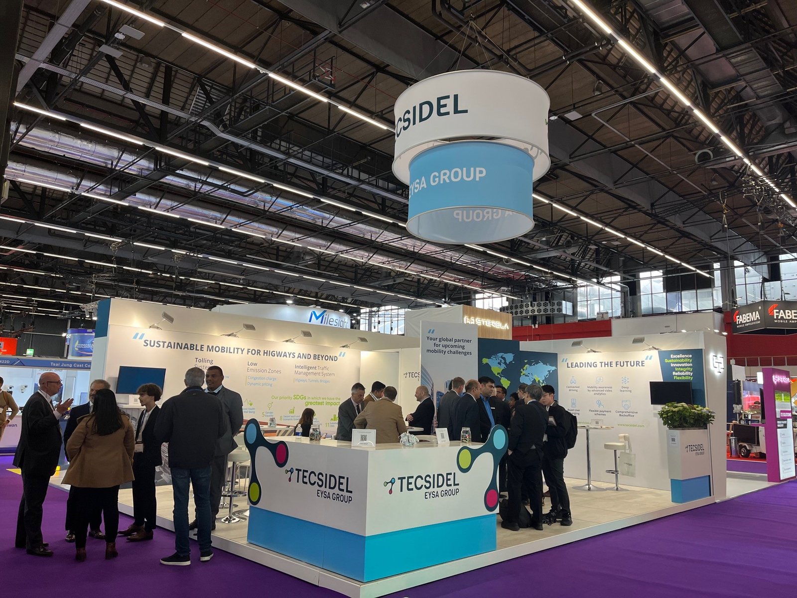 EL Grupo ESYA participó en Intertraffic Amsterdam 2024 – EYSA